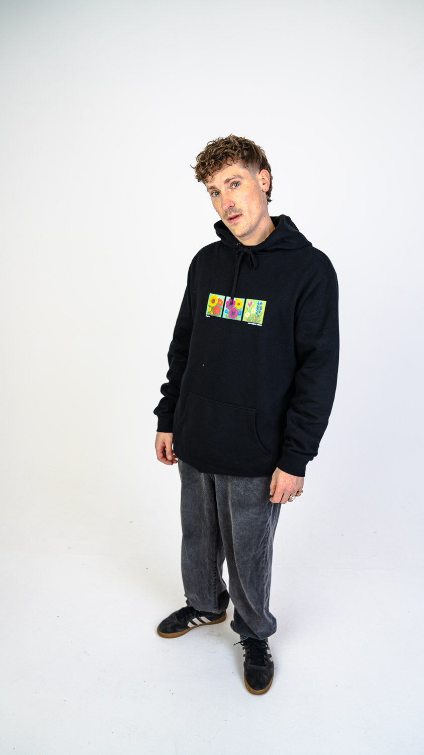 Bay | 6ix Flower Power Panels Hood Black