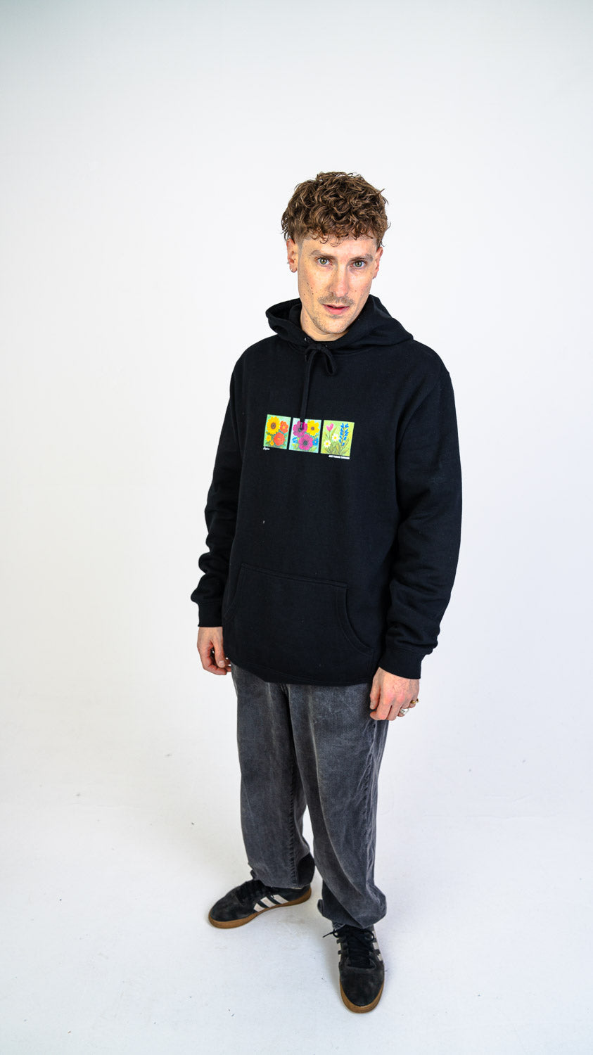 Bay | 6ix Flower Power Panels Hood Black