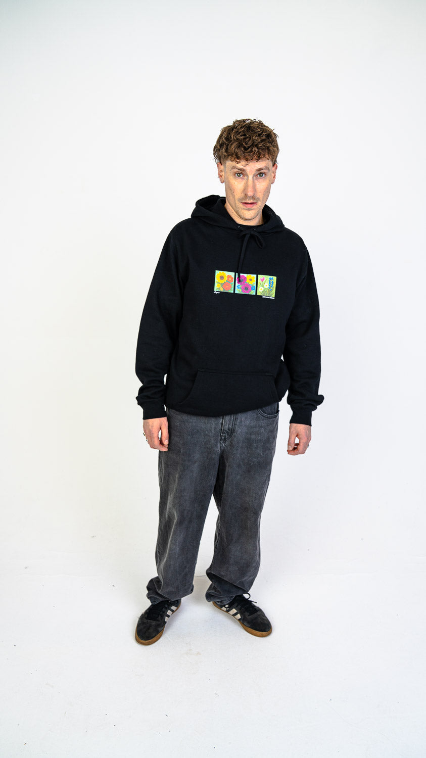 Bay | 6ix Flower Power Panels Hood Black