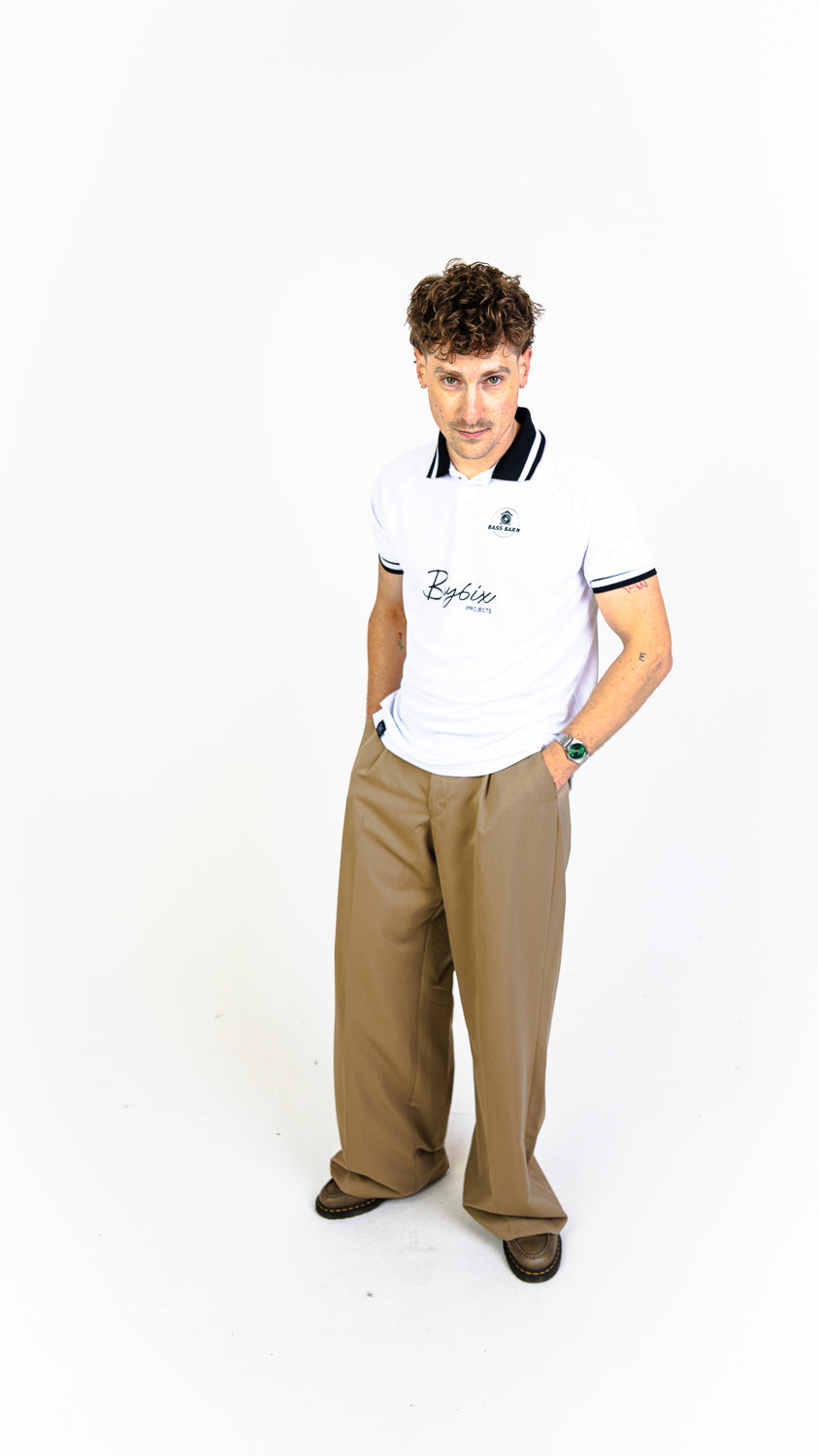 Bay | 6ix Bass Barn Footy Tee White