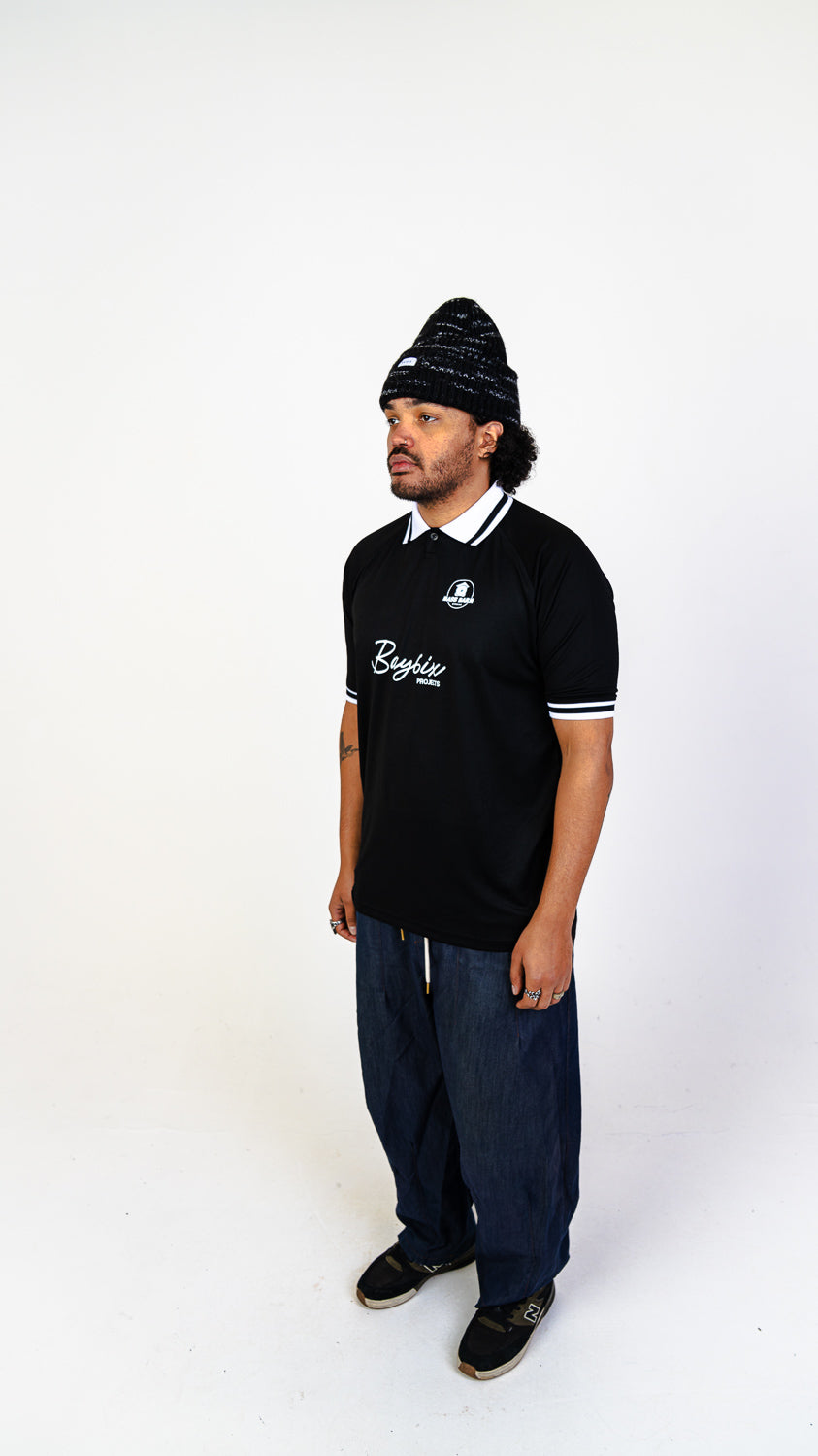 Bay | 6ix Bass Barn Footy Tee Black