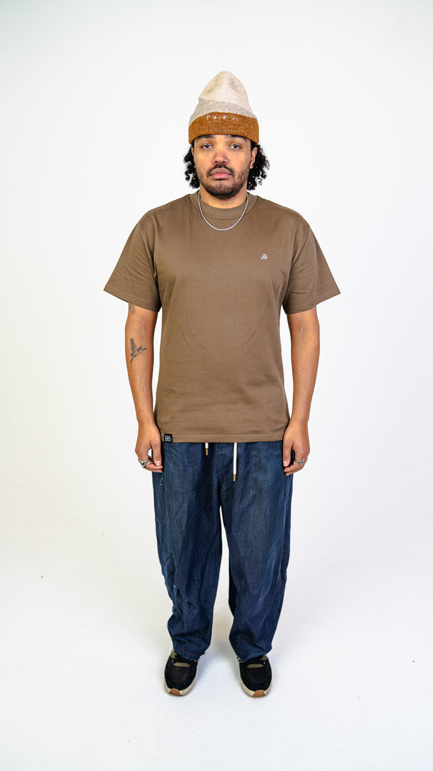 Bay | 6ix Stark T-shirt Brown Walnut