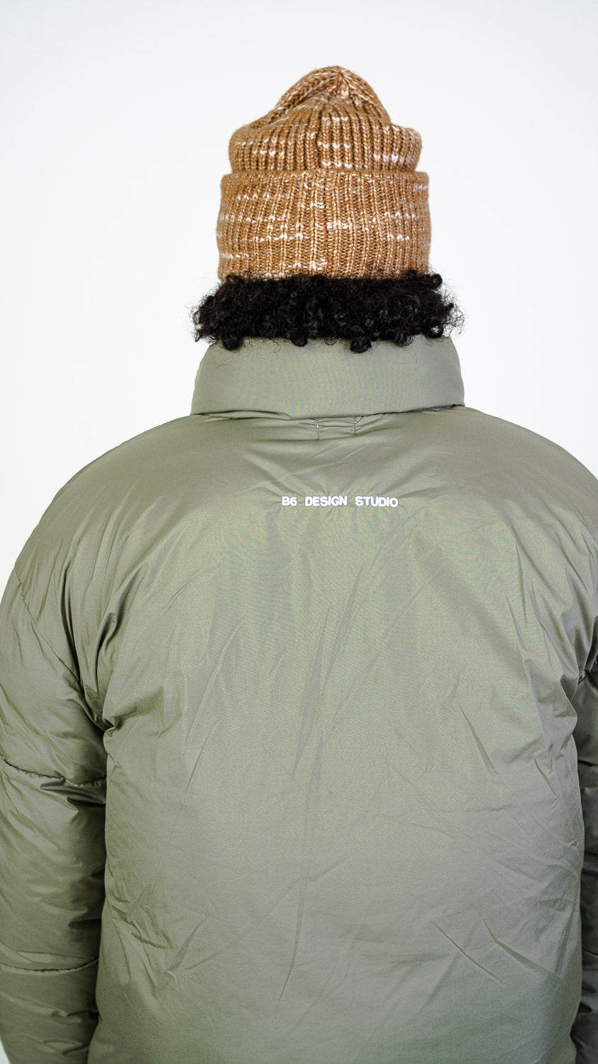 Bay | 6ix Onyx Puffer Olive.