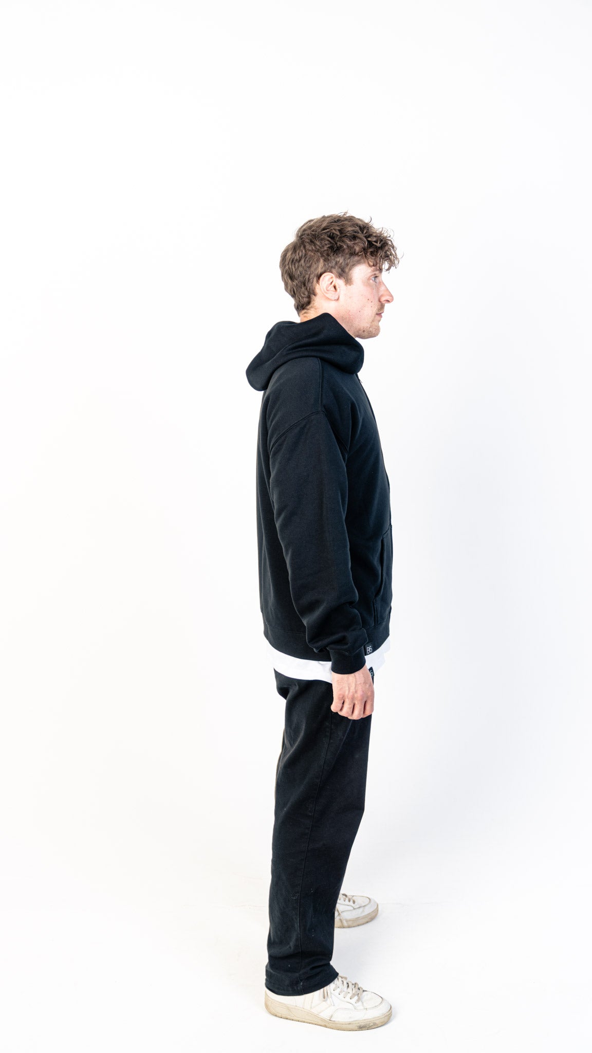 Bay | 6ix Studio Fit Zip Black