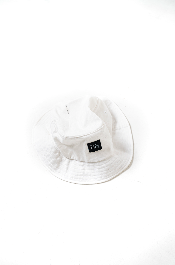 Bay | 6ix White Bucket Hat