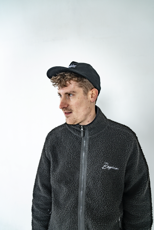 Bay | 6ix ALL IN Sherpa Fleece Jacket Black