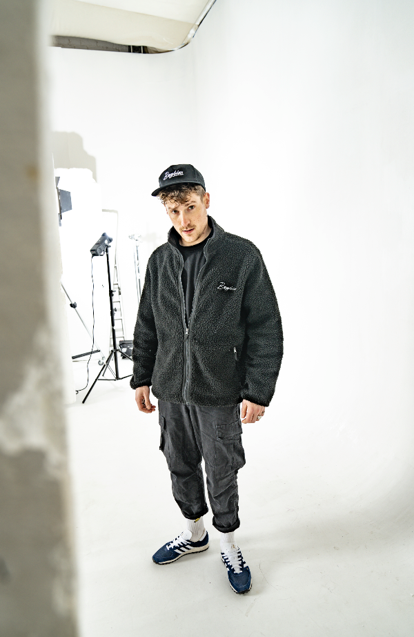 Bay | 6ix ALL IN Sherpa Fleece Jacket Black