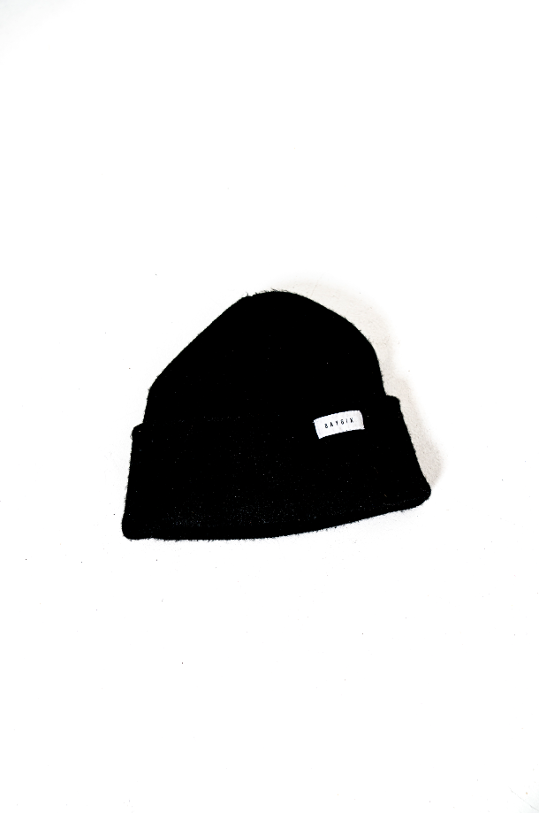Bay | 6ix Patch Car-very Beanie Black
