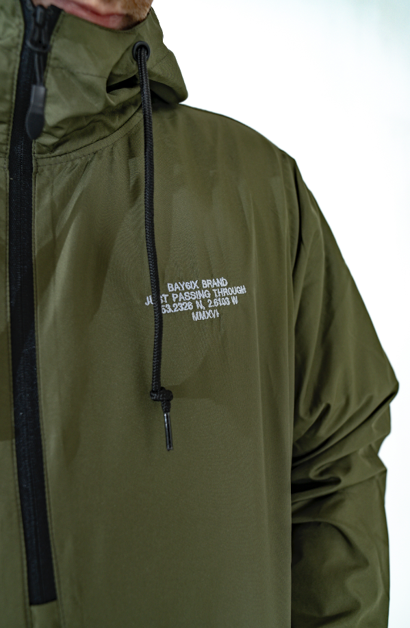 Bay | 6ix Windbreaker Faisel Green.