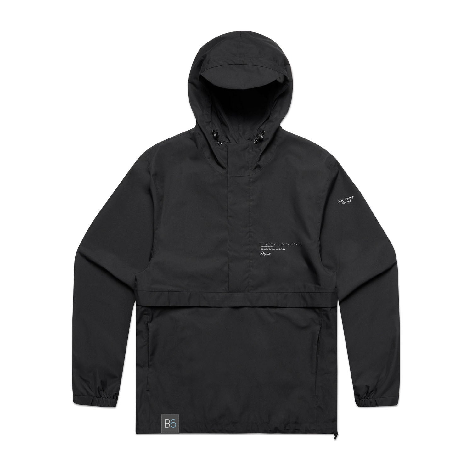Bay | 6ix Nord Windbreaker Black
