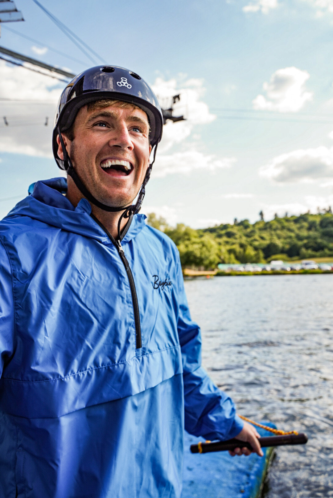 Bay | 6ix Windbreaker Royal Blue