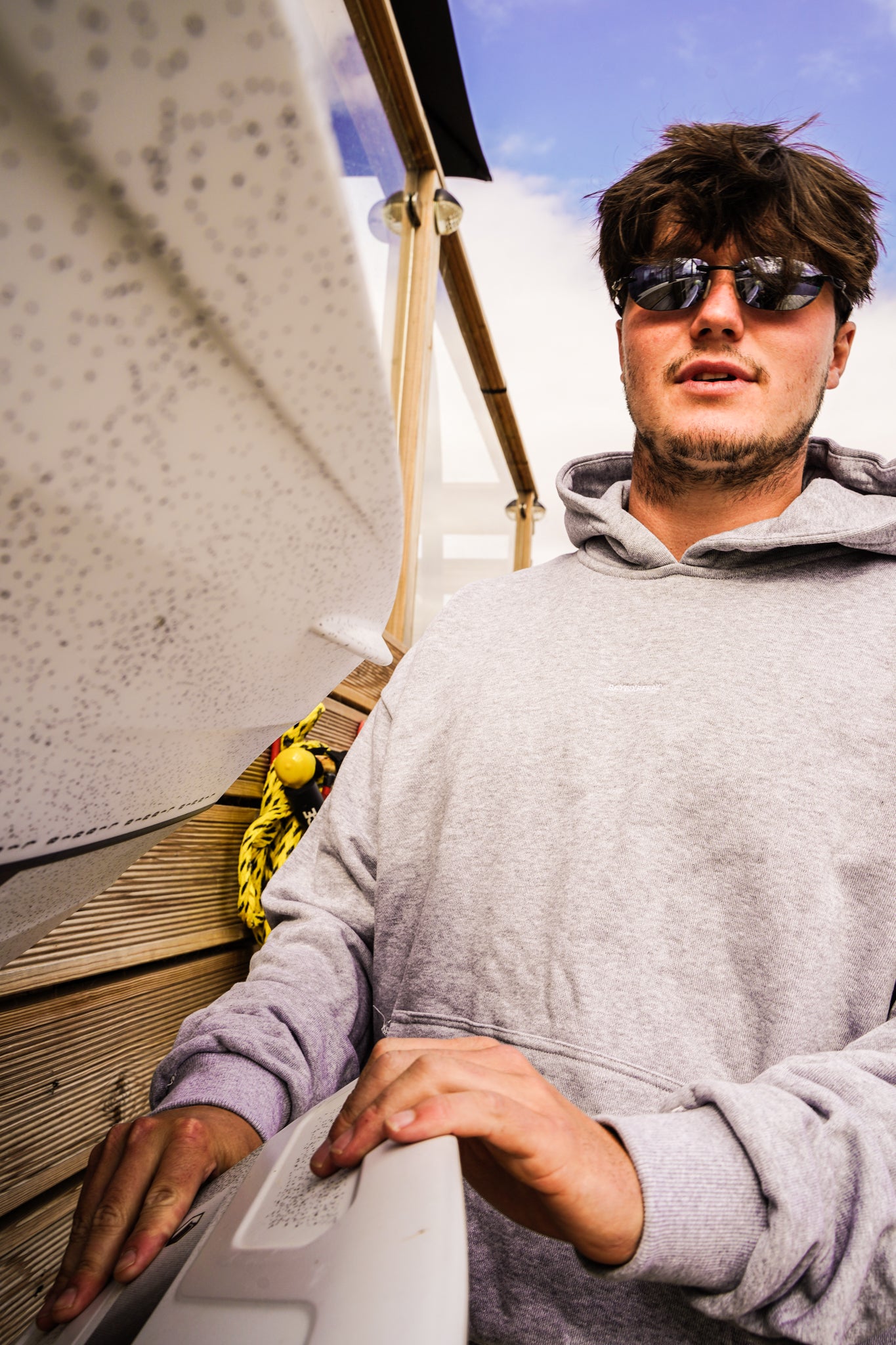 Bay | 6ix the Ultimate hoodie Grey.