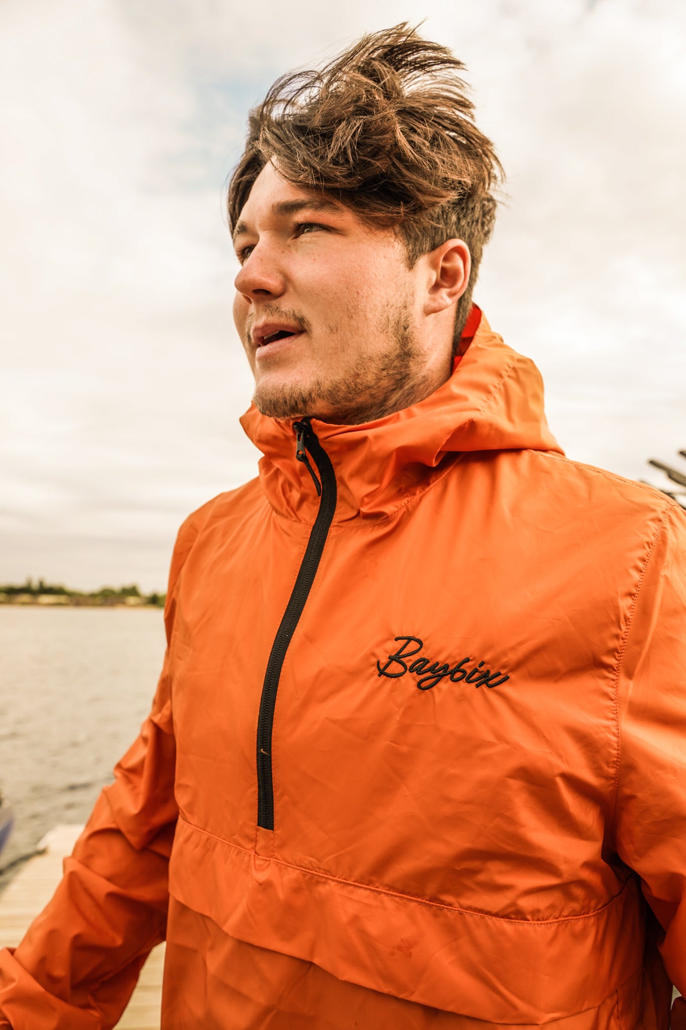 Bay | 6ix Windbreaker Orange.