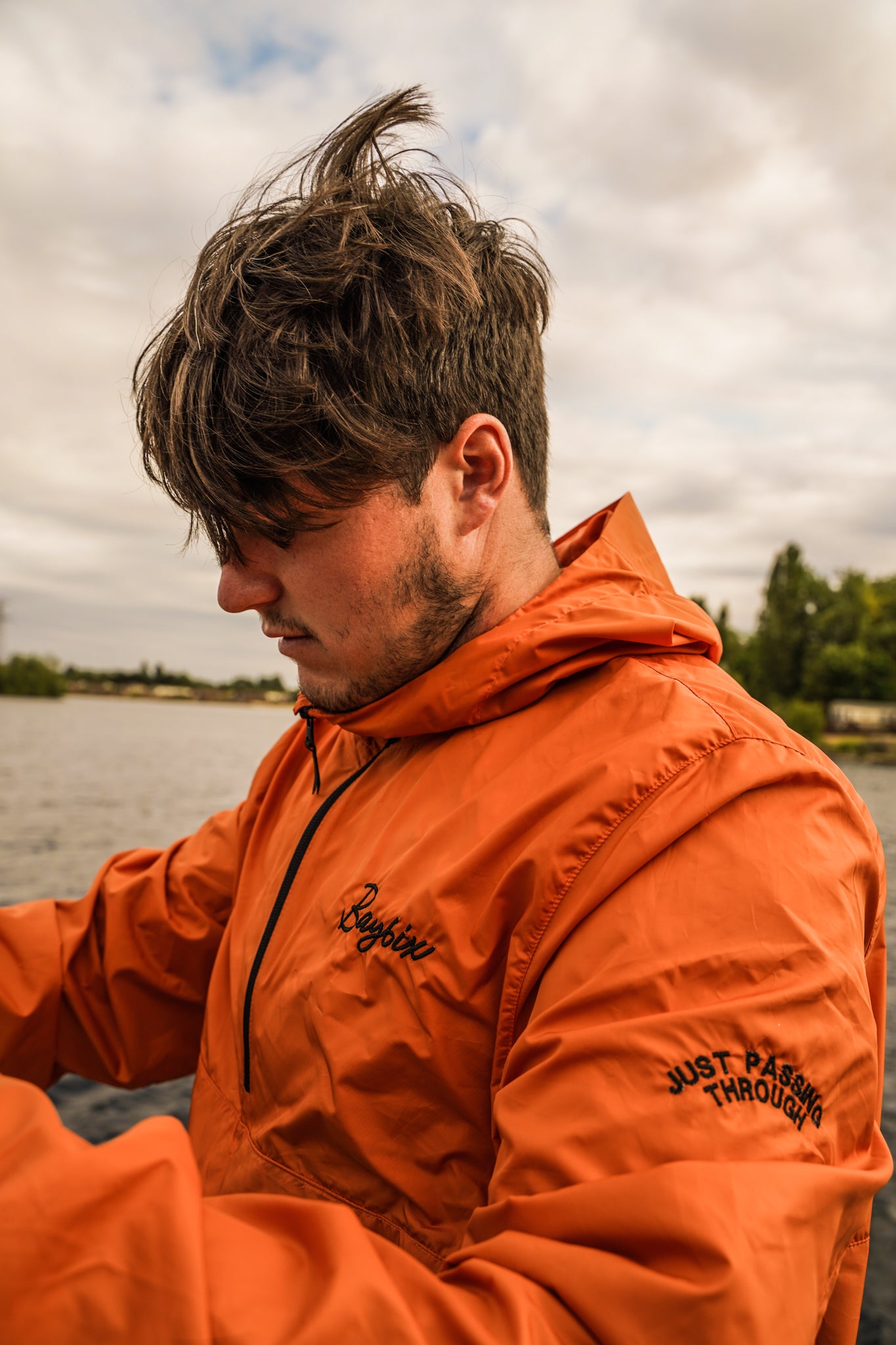 Bay | 6ix Windbreaker Orange.