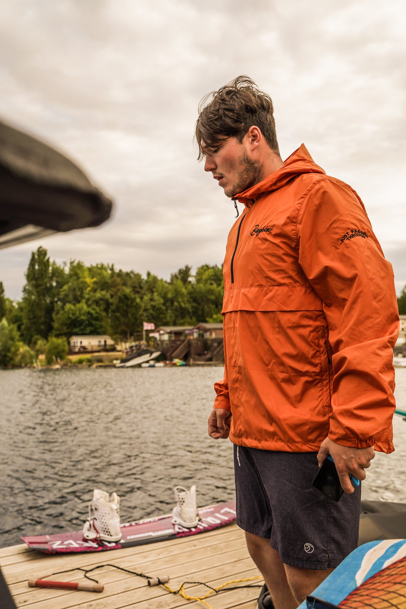 Bay | 6ix Windbreaker Orange.