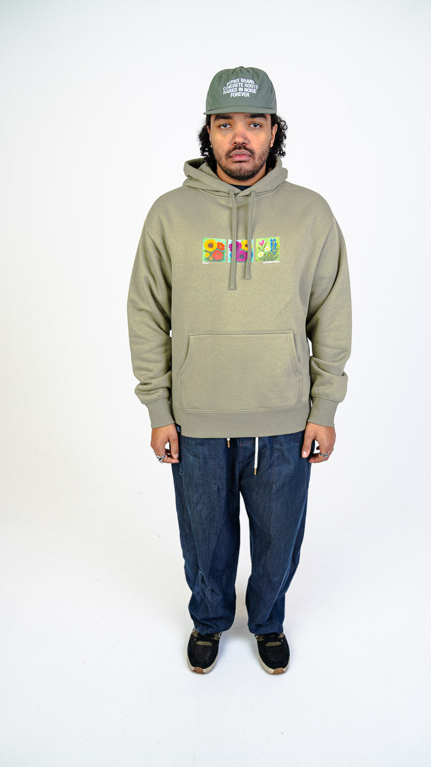 Bay | 6ix Flower Power Panels Hood Pistashio