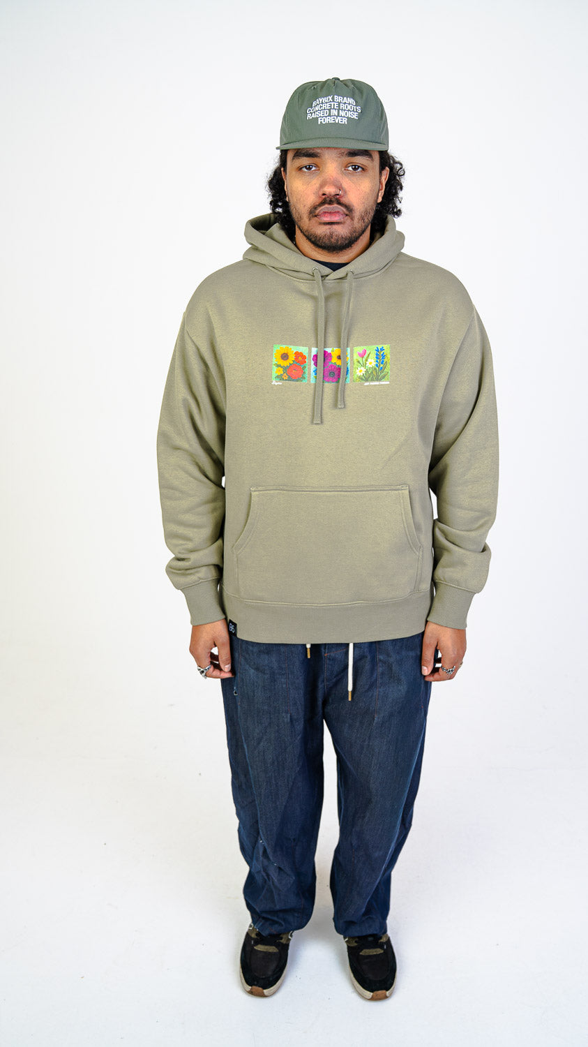 Bay | 6ix Flower Power Panels Hood Pistashio