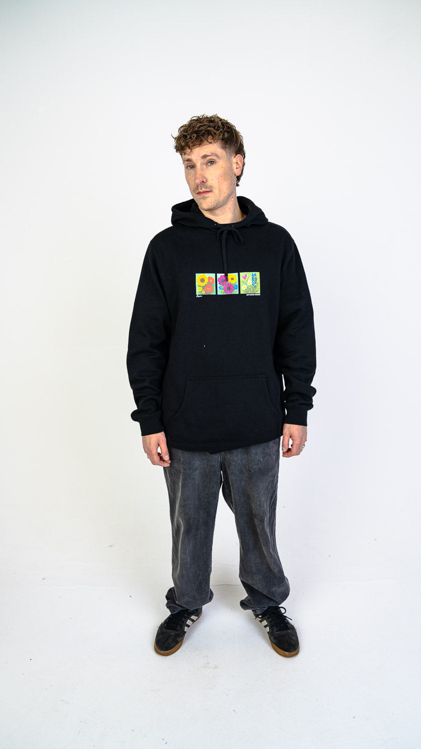 Bay | 6ix Flower Power Panels Hood Black