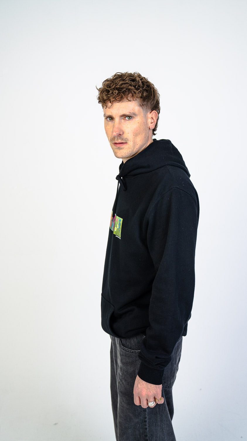 Bay | 6ix Flower Power Panels Hood Black