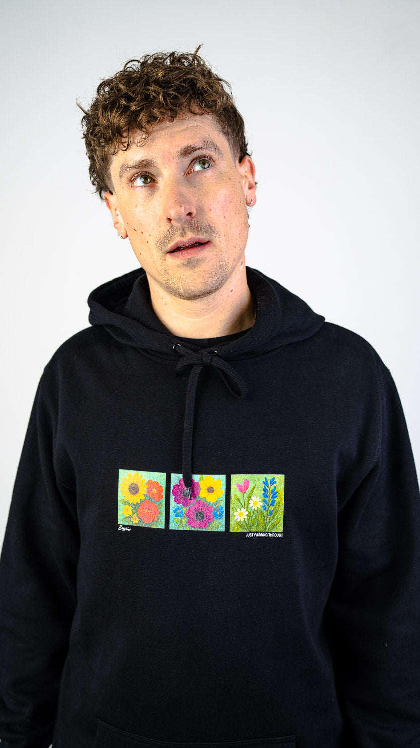Bay | 6ix Flower Power Panels Hood Black