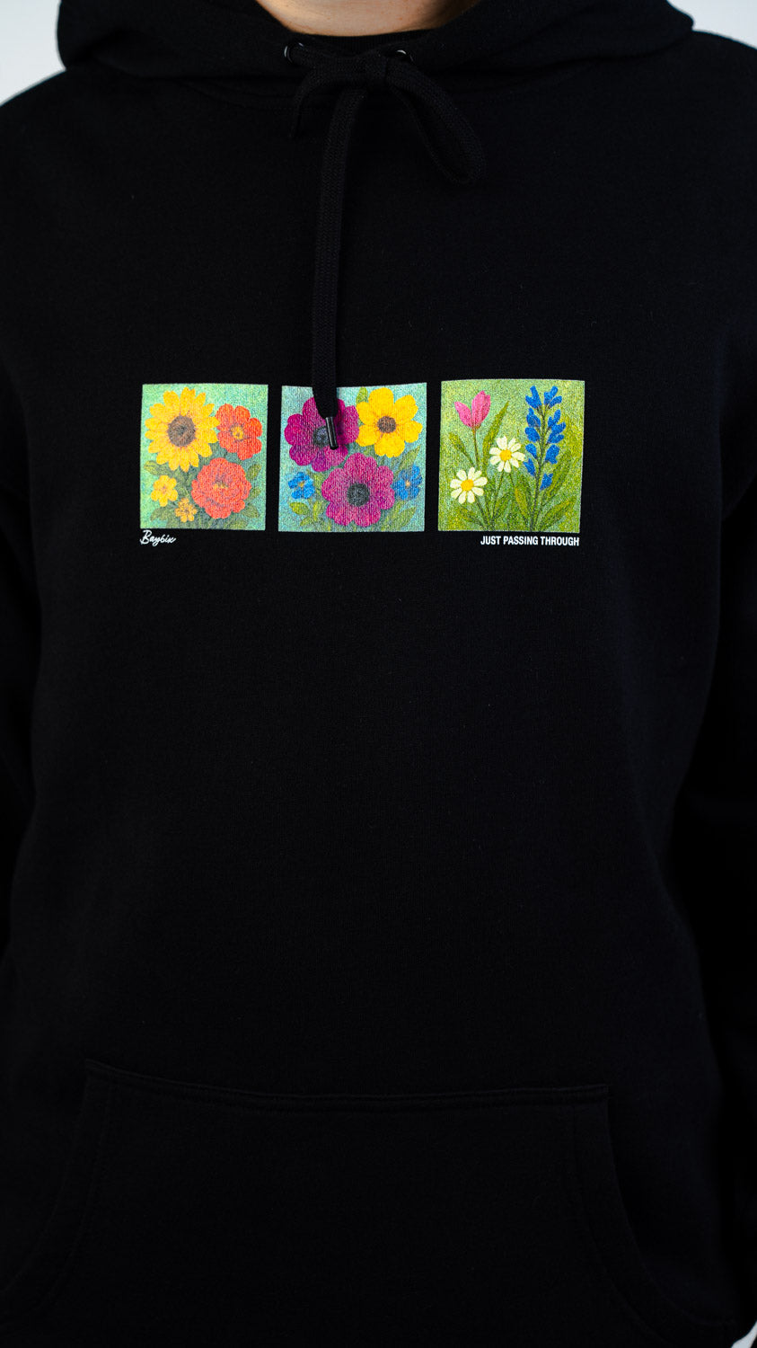 Bay | 6ix Flower Power Panels Hood Black