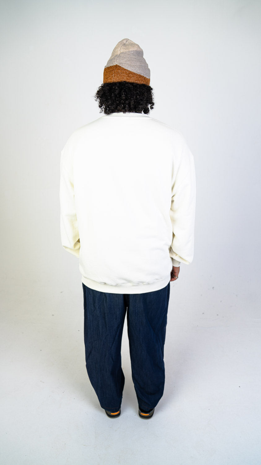 Bay | 6ix Crew Jumper Ecru