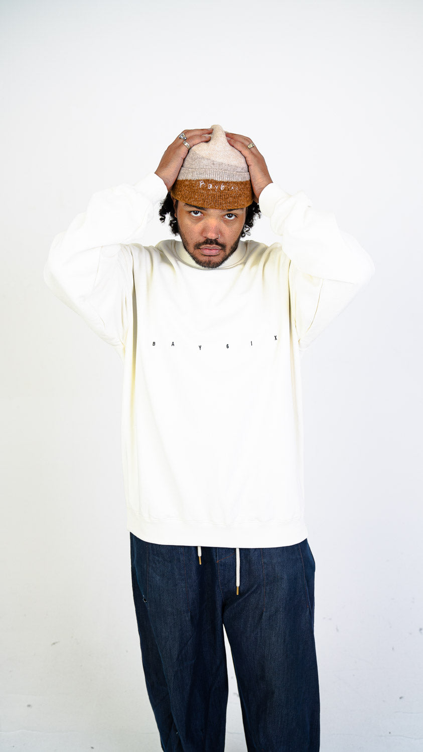 Bay | 6ix Crew Jumper Ecru