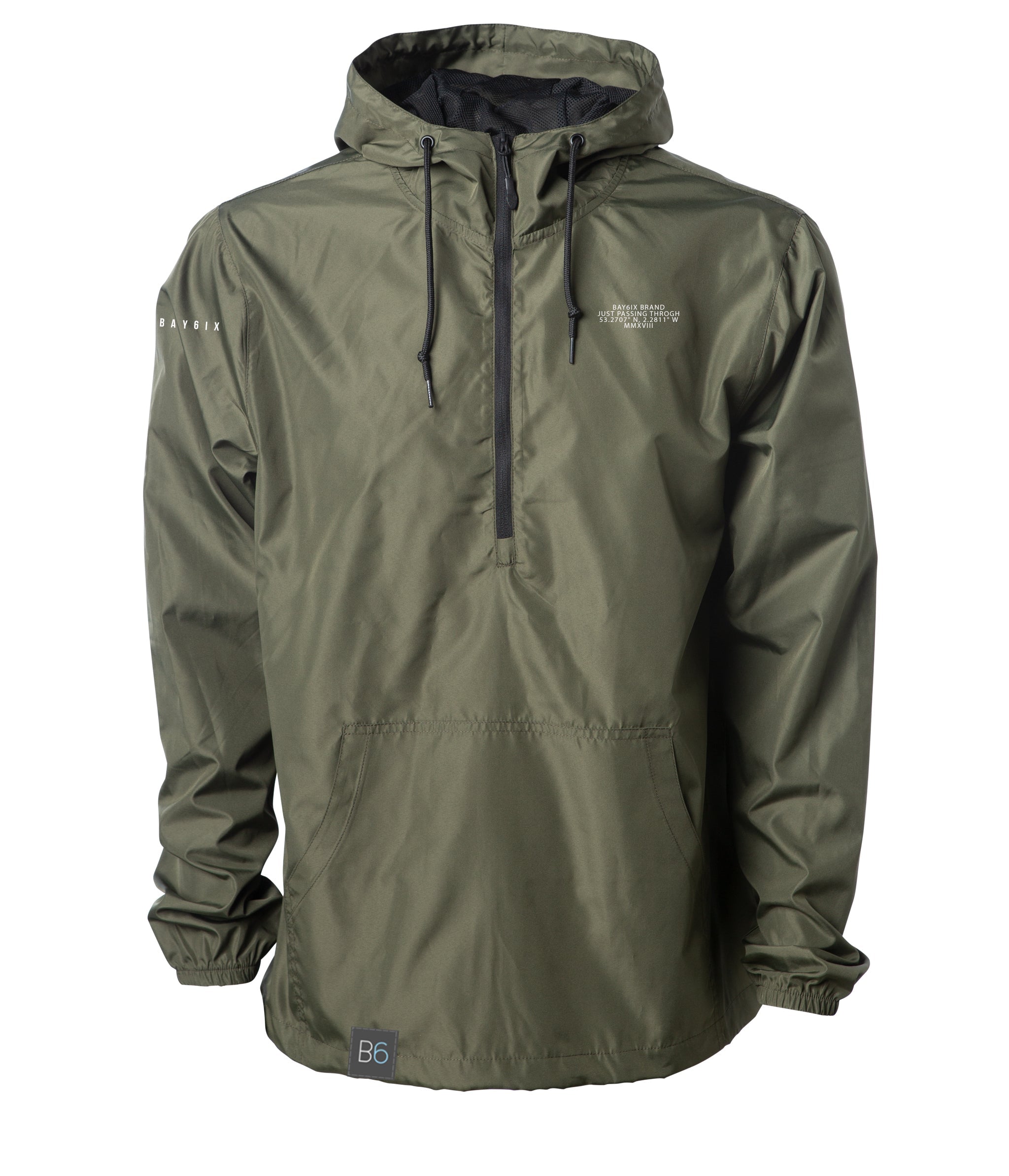 Bay | 6ix Windbreaker Faisel Green.