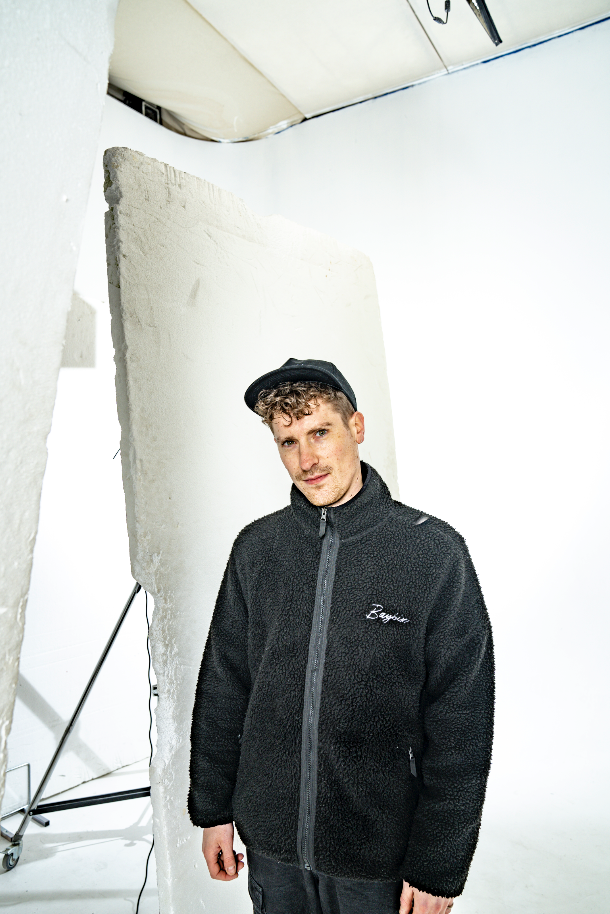 Bay | 6ix ALL IN Sherpa Fleece Jacket Black