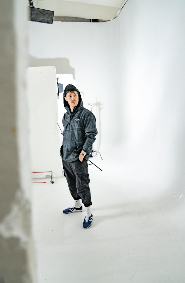Bay | 6ix Windbreaker Faisel Black Camo