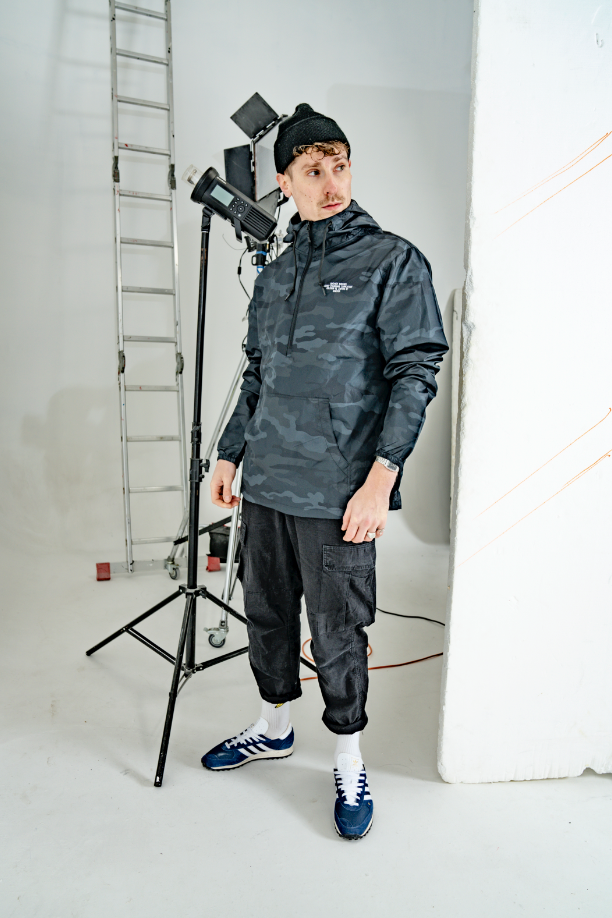 Bay | 6ix Windbreaker Faisel Black Camo