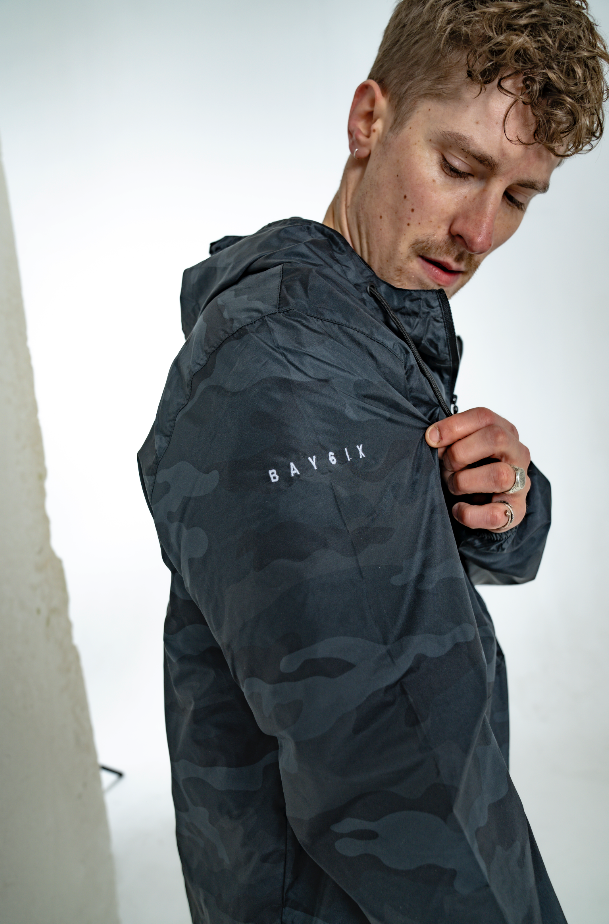 Bay | 6ix Windbreaker Faisel Black Camo
