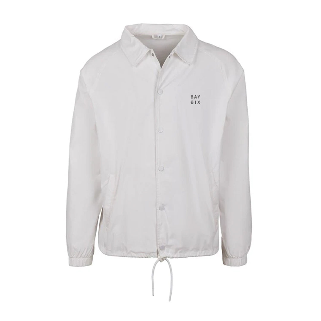Bay | 6ix Coach Jacket white X John Dreiling