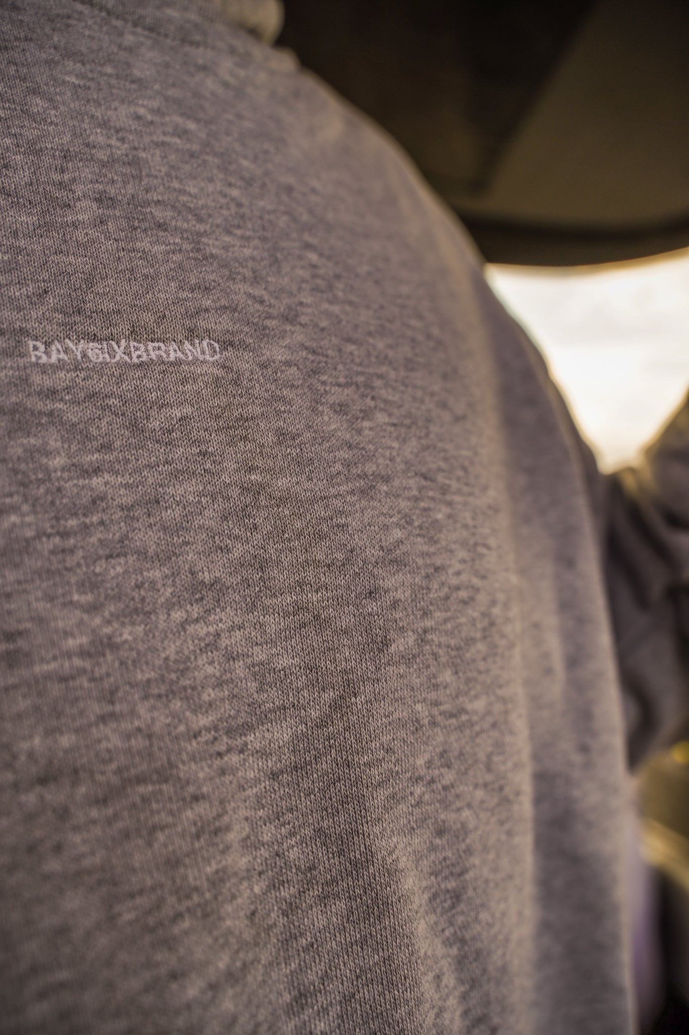 Bay | 6ix the Ultimate hoodie Grey.