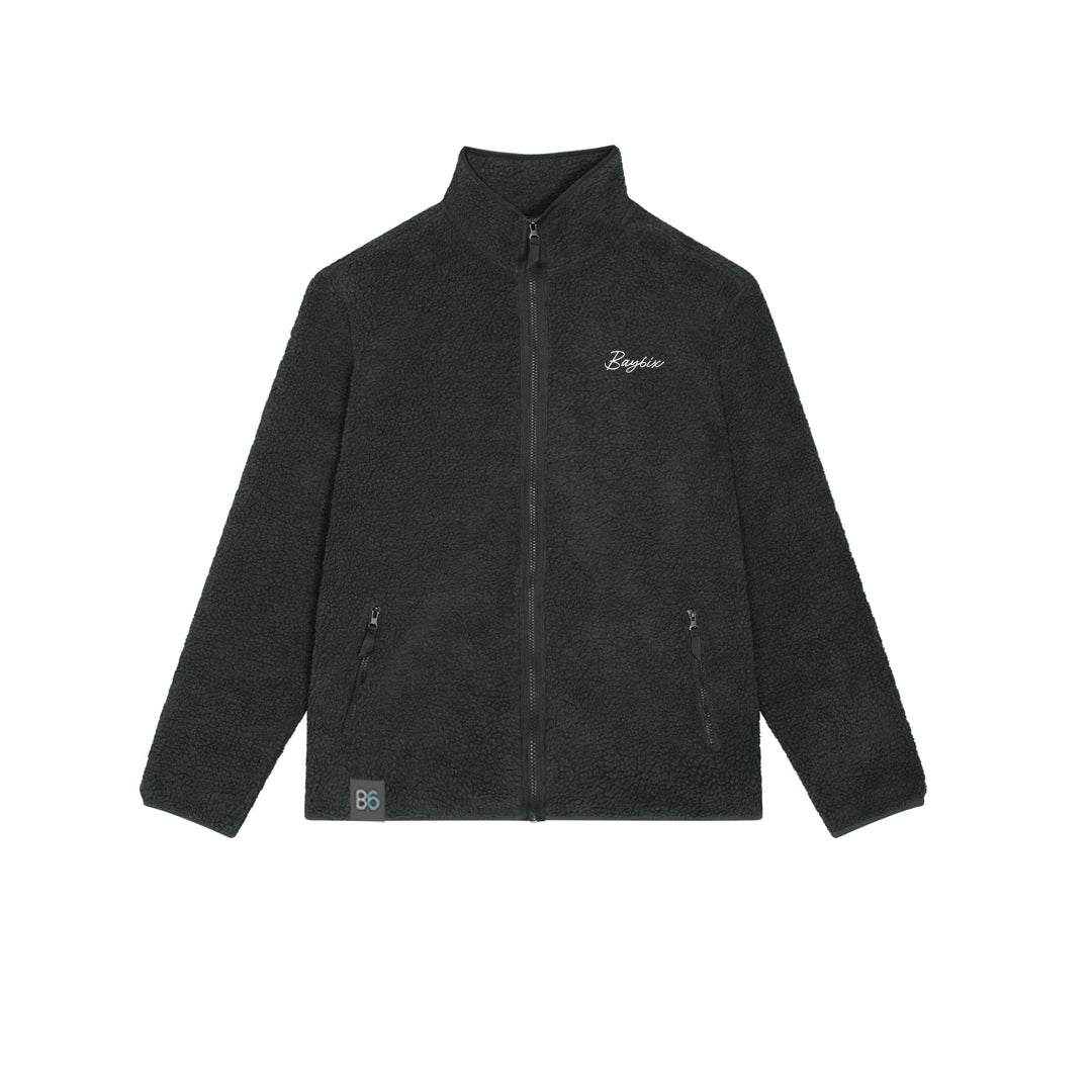 Bay | 6ix ALL IN Sherpa Fleece Jacket Black